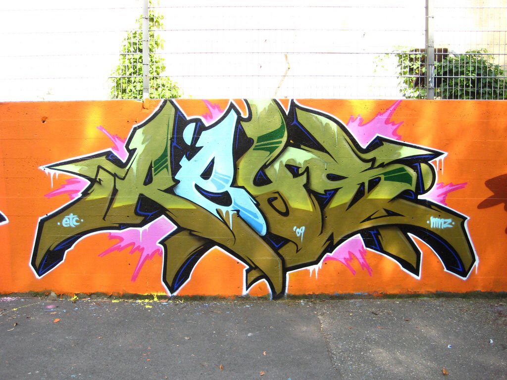 Detail Graffiti Rey Nomer 9