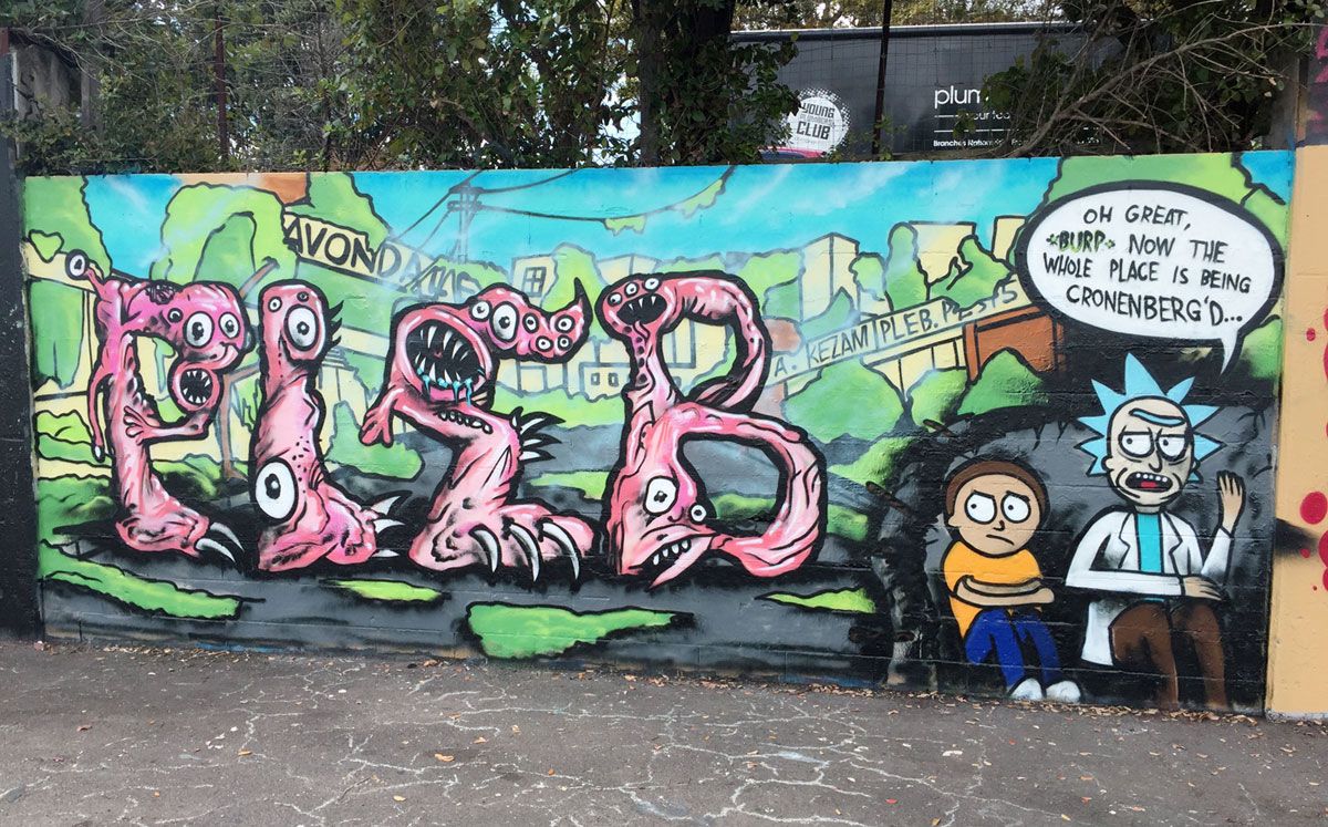 Detail Graffiti Rick Nomer 11