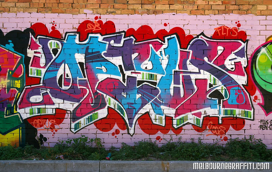 Detail Graffiti Risma Nomer 25