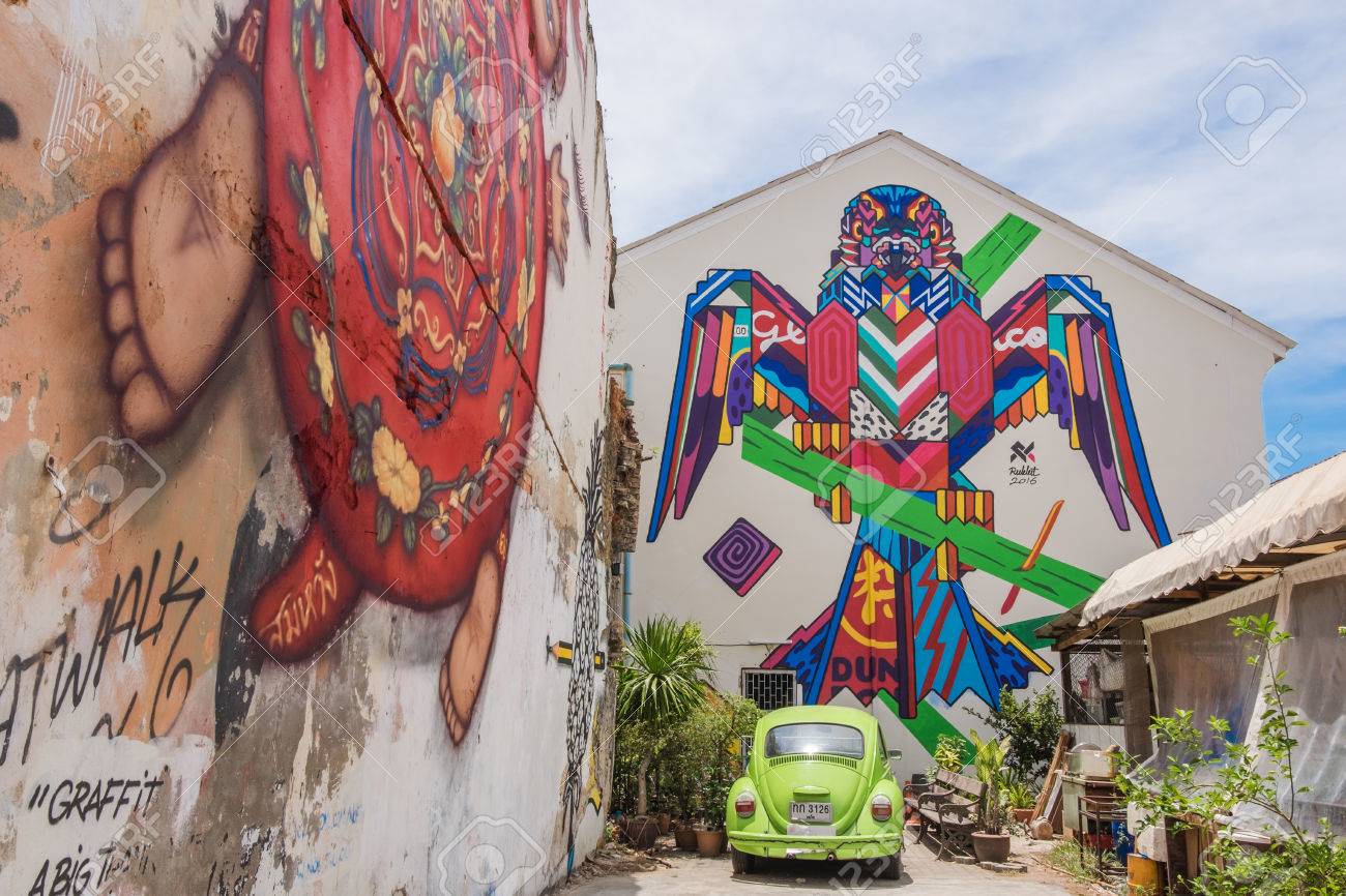 Detail Graffiti Robot Characters Nomer 36