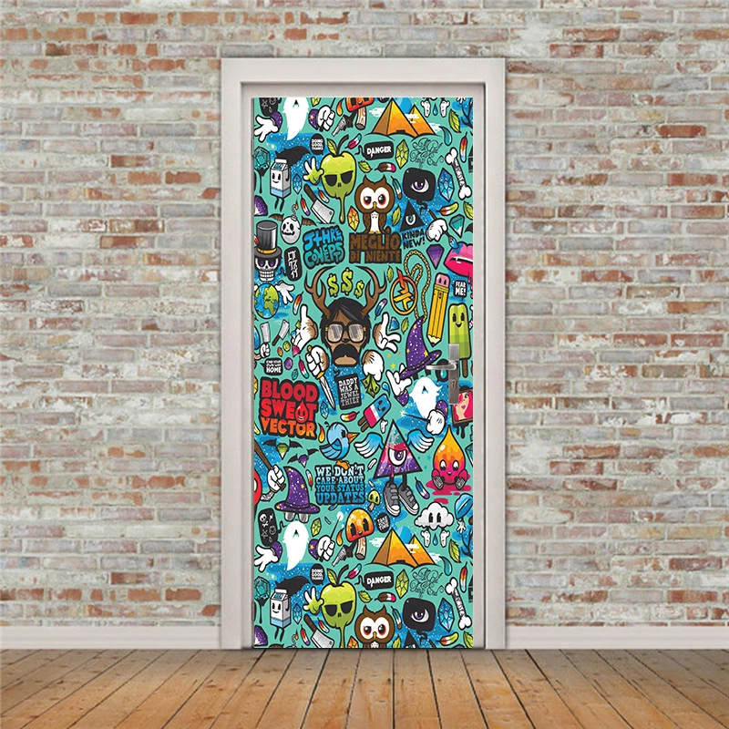 Detail Graffiti Rumah Nomer 30