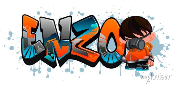 Detail Graffiti Ryan 3d Nomer 19