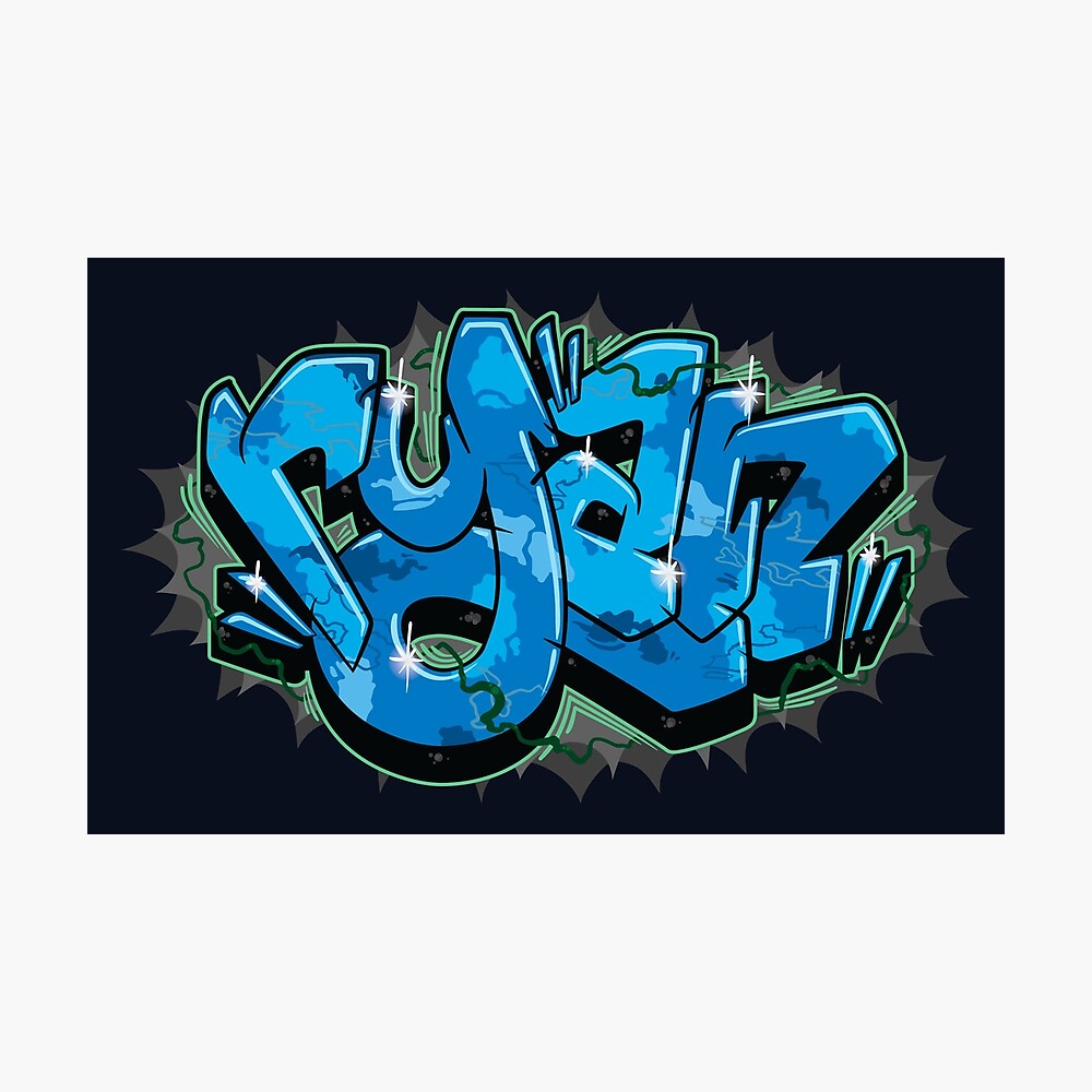 Detail Graffiti Ryan Name Nomer 3