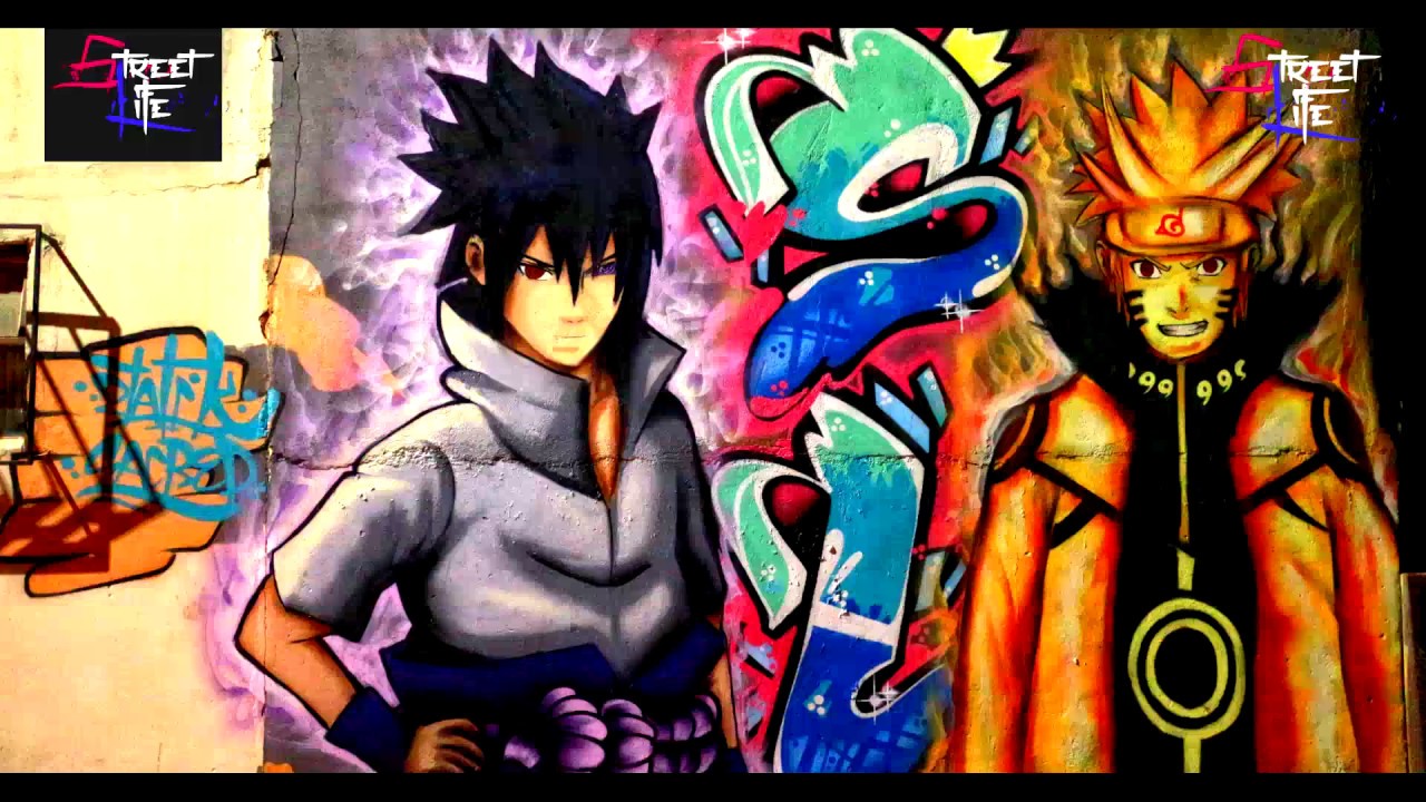 Detail Graffiti Sasuke 3d Nomer 3