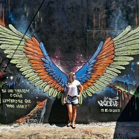 Detail Graffiti Sayap Angel Nomer 9