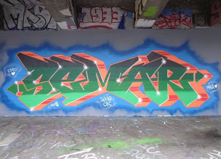 Detail Graffiti Semar Nomer 4