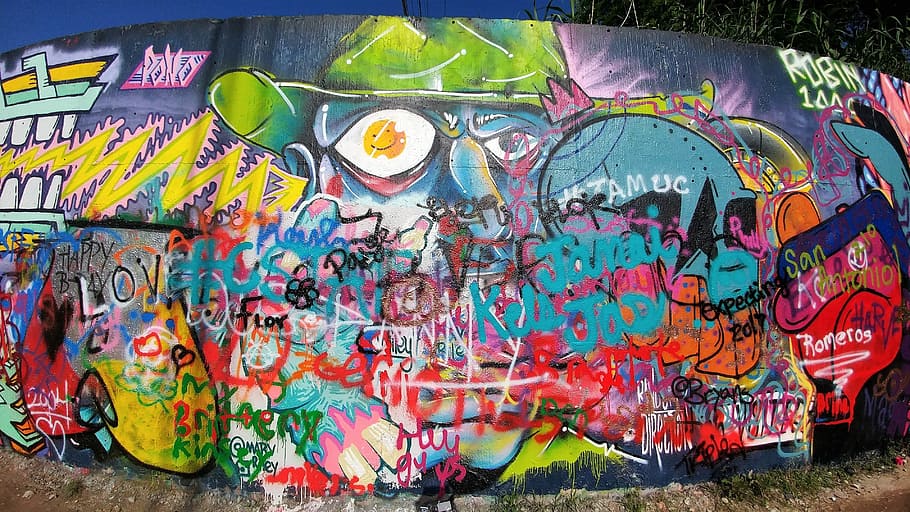 Detail Graffiti Seni Budaya Nomer 19