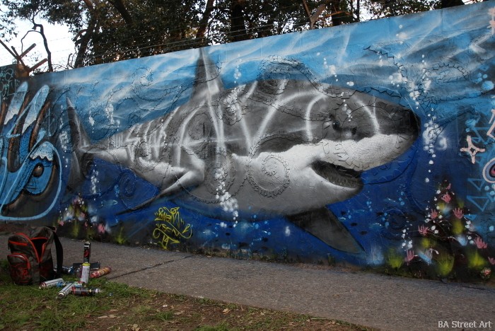 Detail Graffiti Shark Fish Nomer 45