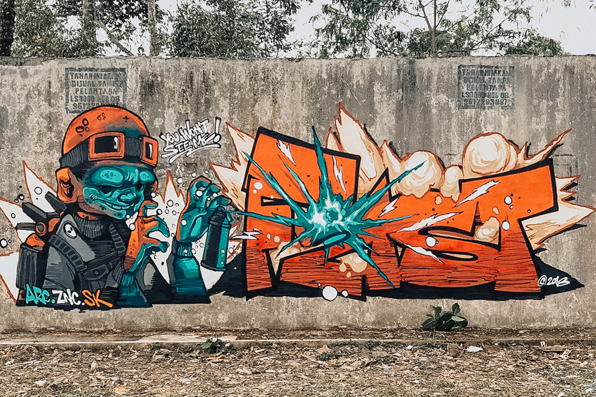 Detail Graffiti Shop Bogor Nomer 23