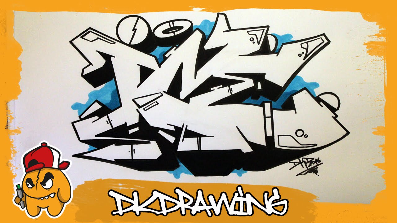 Detail Graffiti Simple Dream Nomer 16