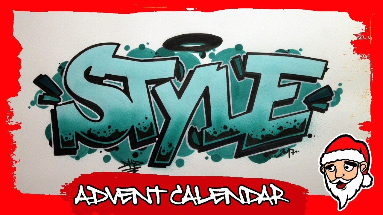 Detail Graffiti Simple Dream Nomer 20