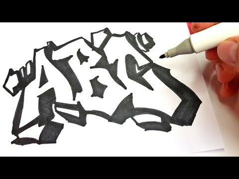 Detail Graffiti Simple Dream Nomer 43