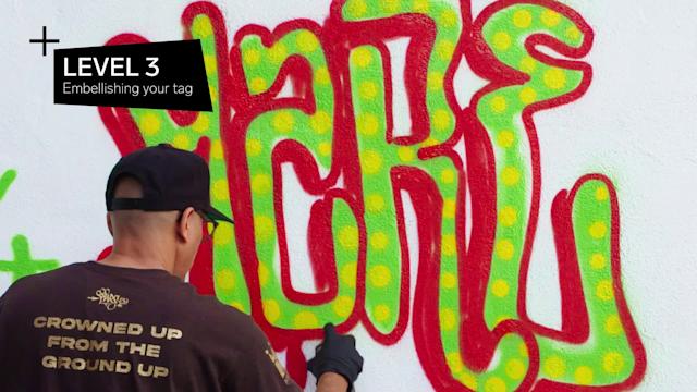 Detail Graffiti Simple Keren Nomer 40