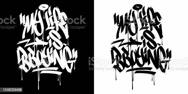 Detail Graffiti Simple Style Nomer 51