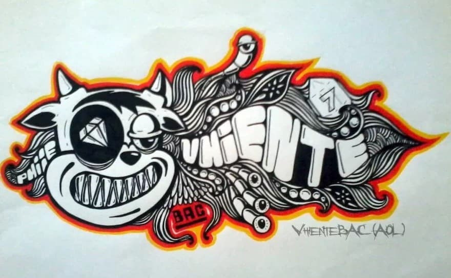 Detail Graffiti Simple Tapi Keren Bagi Pemula Nomer 50