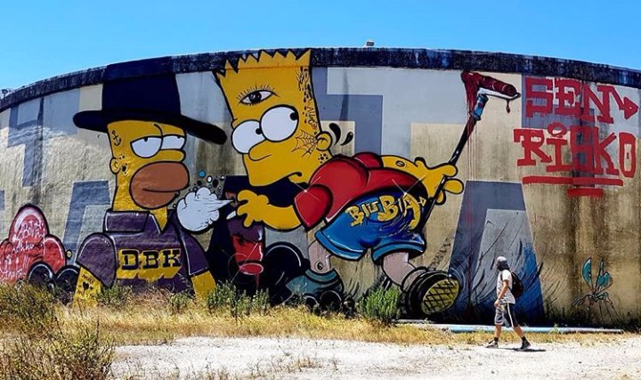 Detail Graffiti Simpsons Nomer 29