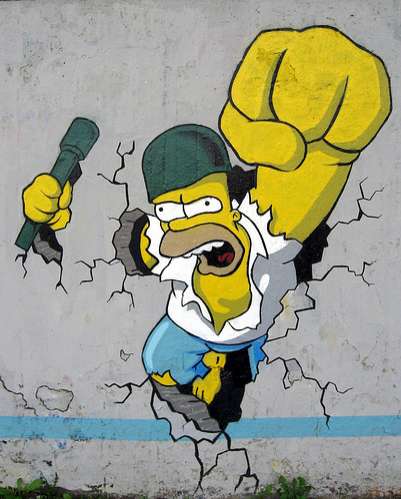 Detail Graffiti Simpsons Nomer 37