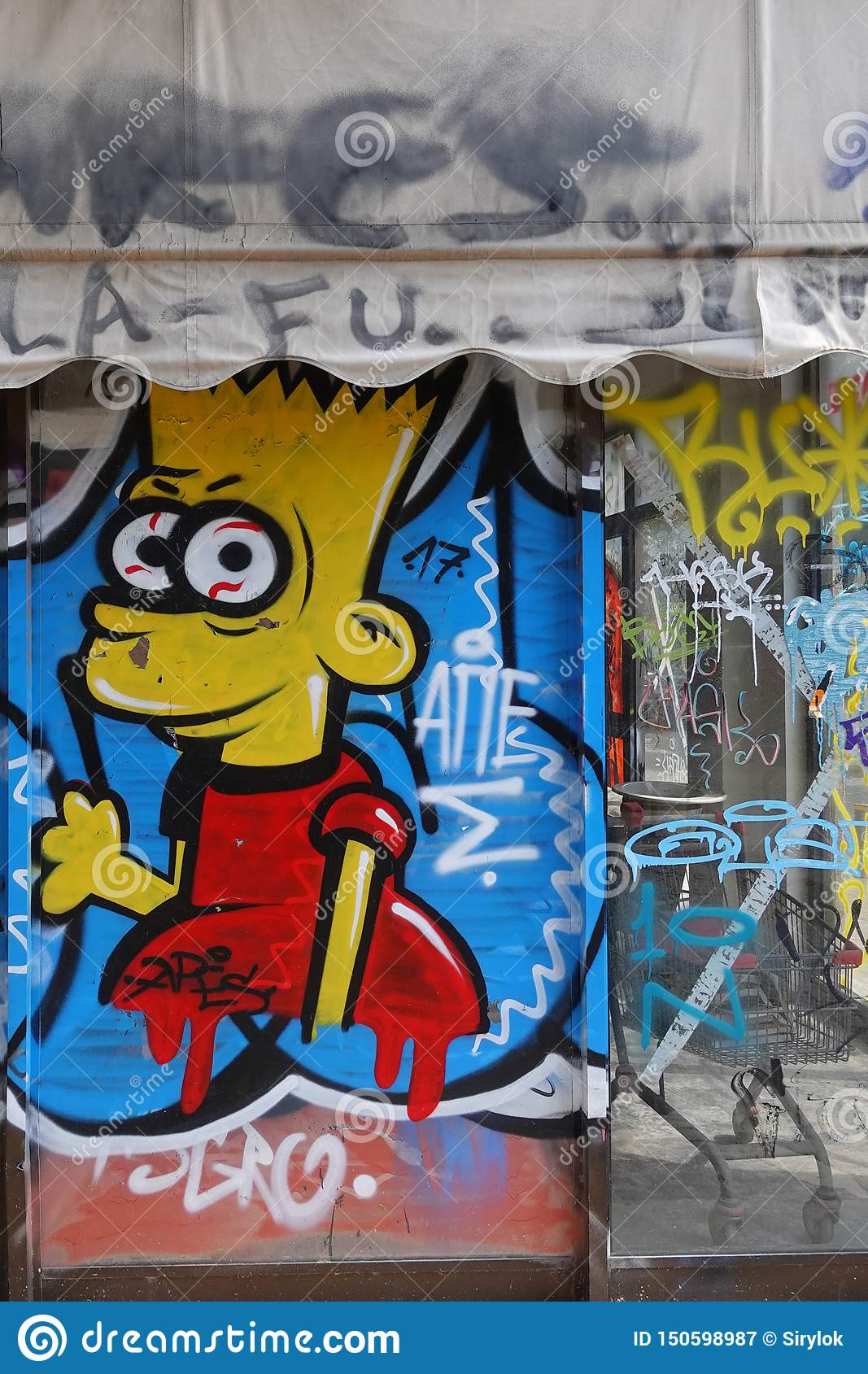 Detail Graffiti Simpsons Nomer 41