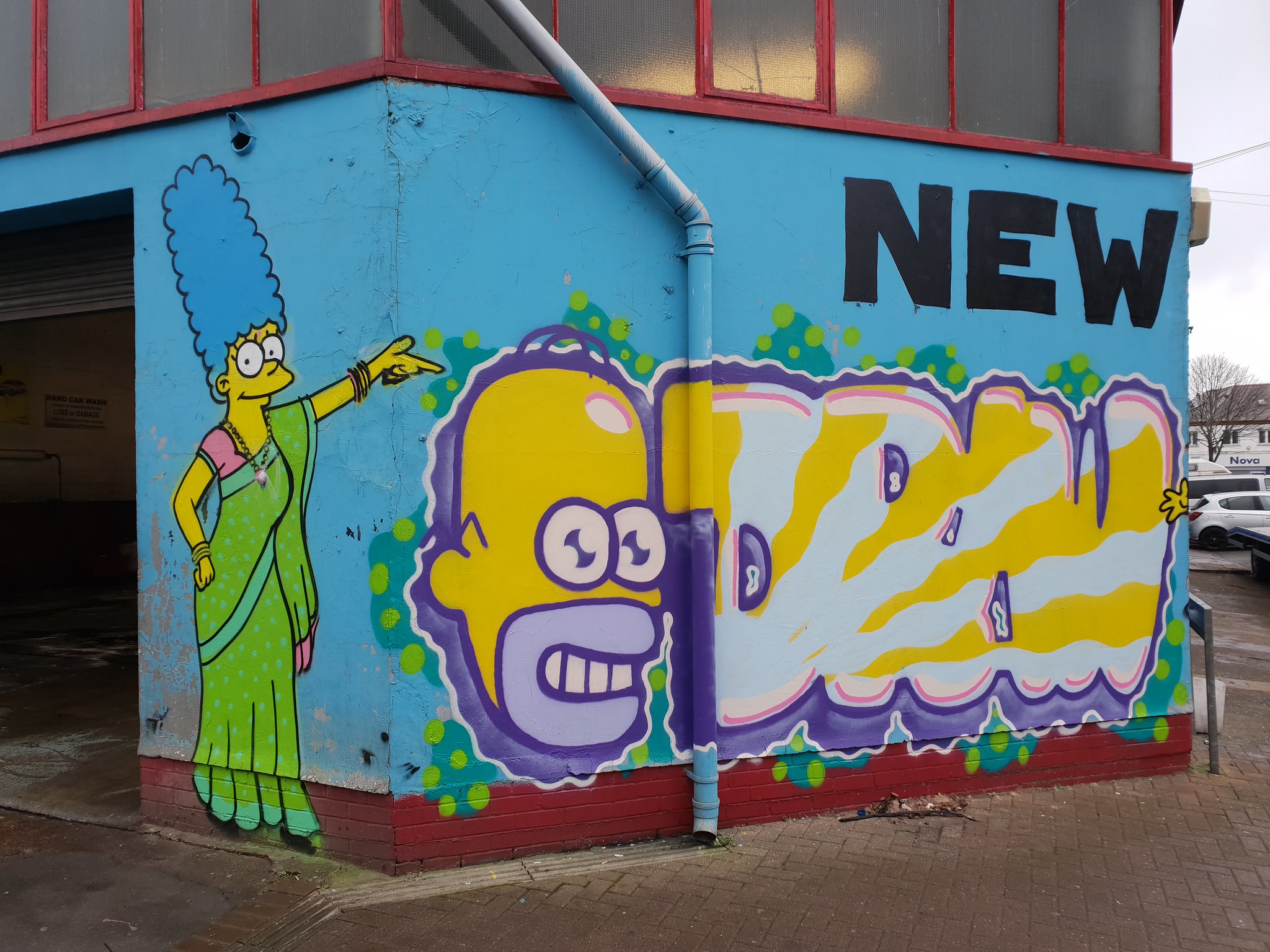Detail Graffiti Simpsons Nomer 43