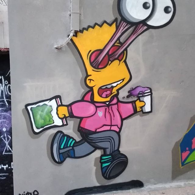 Detail Graffiti Simpsons Nomer 10