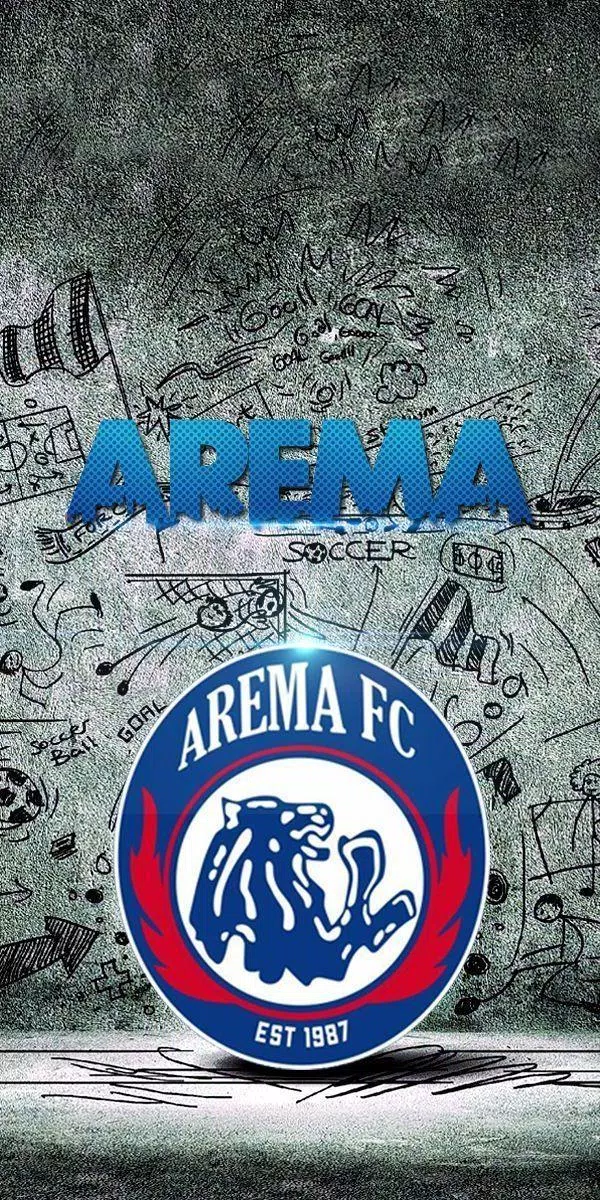 Detail Graffiti Singa Arema Nomer 48