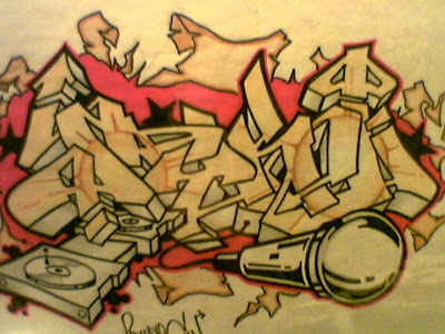 Detail Graffiti Singo Nomer 42