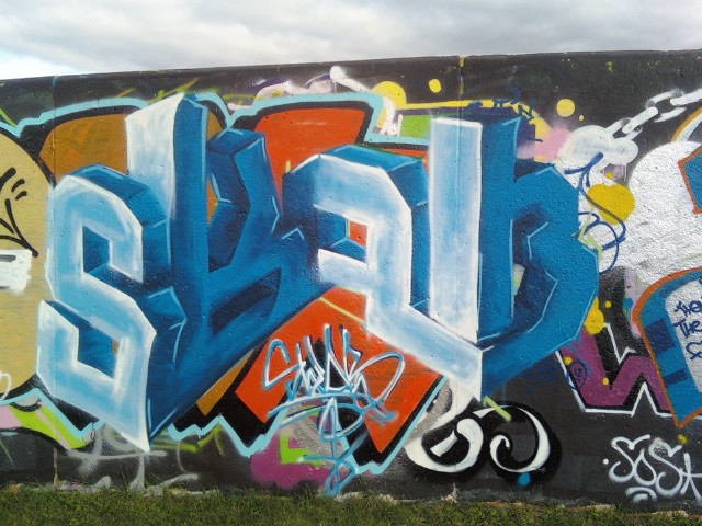 Detail Graffiti Skab Nomer 2