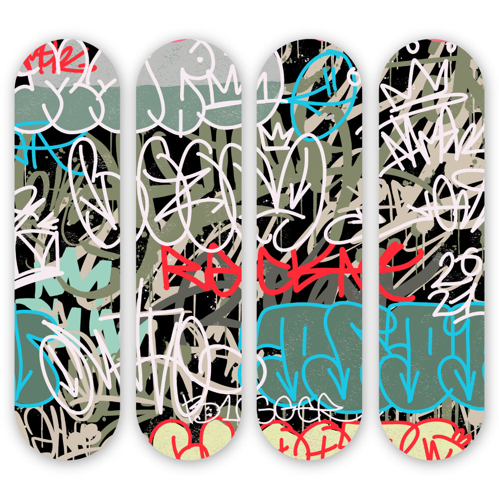 Detail Graffiti Skateboard Nomer 45