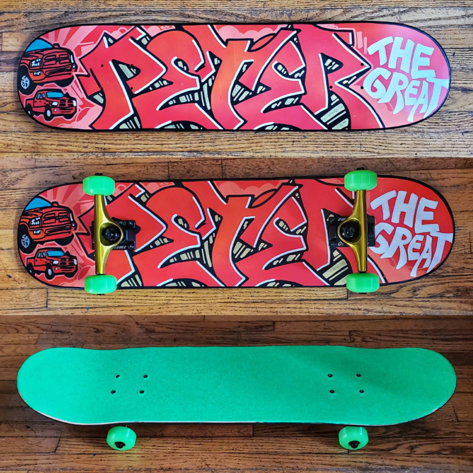 Graffiti Skateboard Art - KibrisPDR