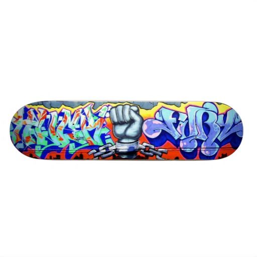 Detail Graffiti Skateboard Art Nomer 20