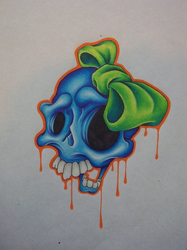 Detail Graffiti Sketch For Coloring Bone Nomer 17
