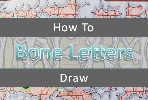 Detail Graffiti Sketch For Coloring Bone Nomer 21