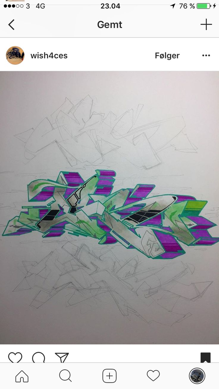 Detail Graffiti Sketch Fuck Nomer 13