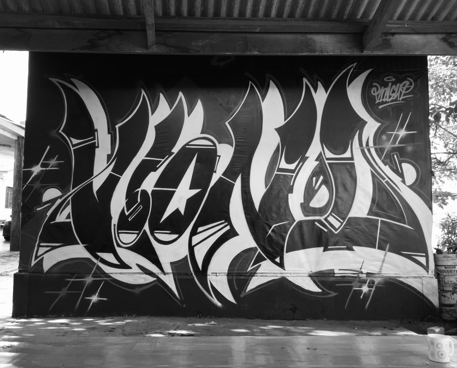 Detail Graffiti Sketch Kota Nomer 19