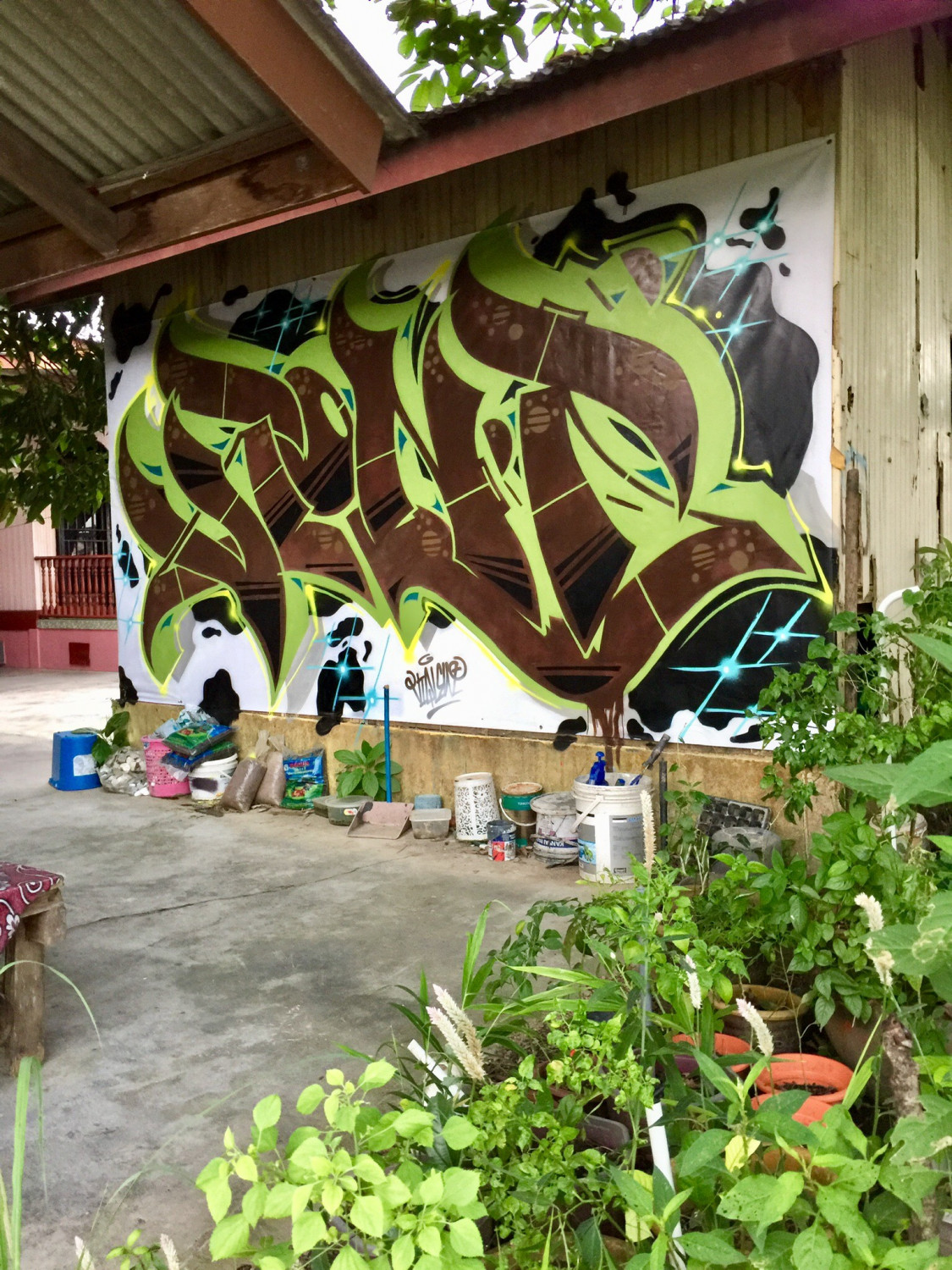 Detail Graffiti Sketch Kota Nomer 26