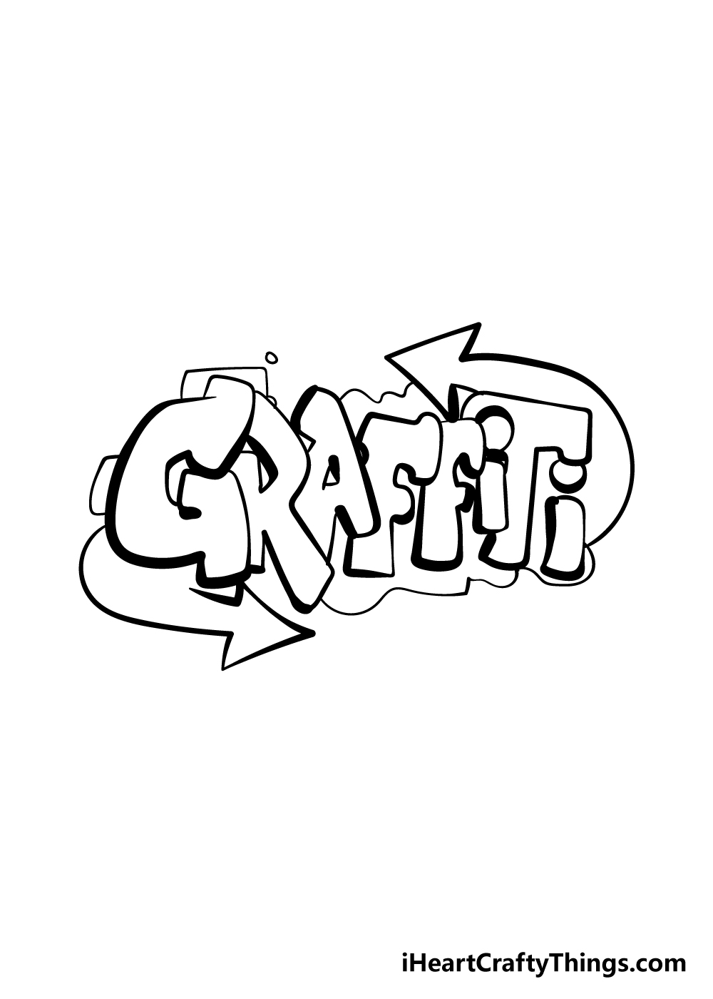 Detail Graffiti Sketch Simple Nomer 3