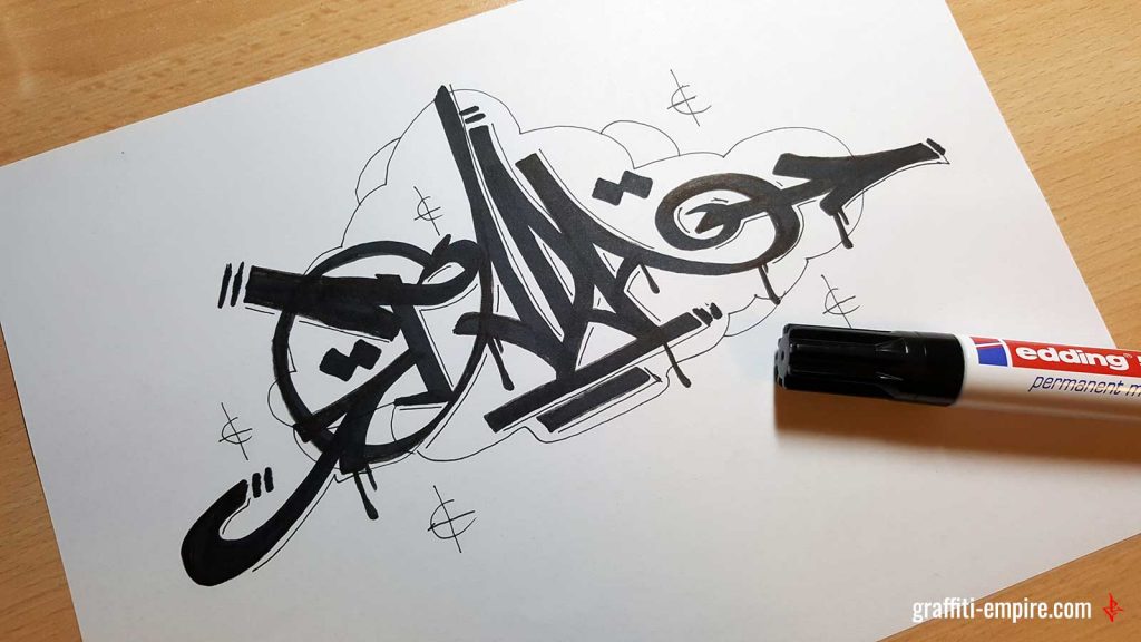 Detail Graffiti Sketchminion Nomer 39