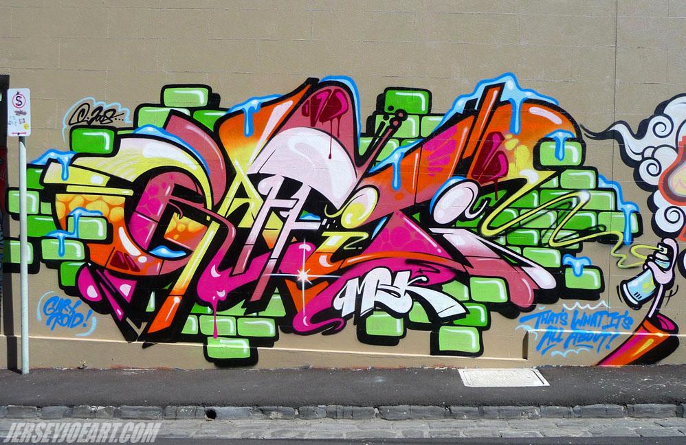 Detail Graffiti Slank Nomer 28