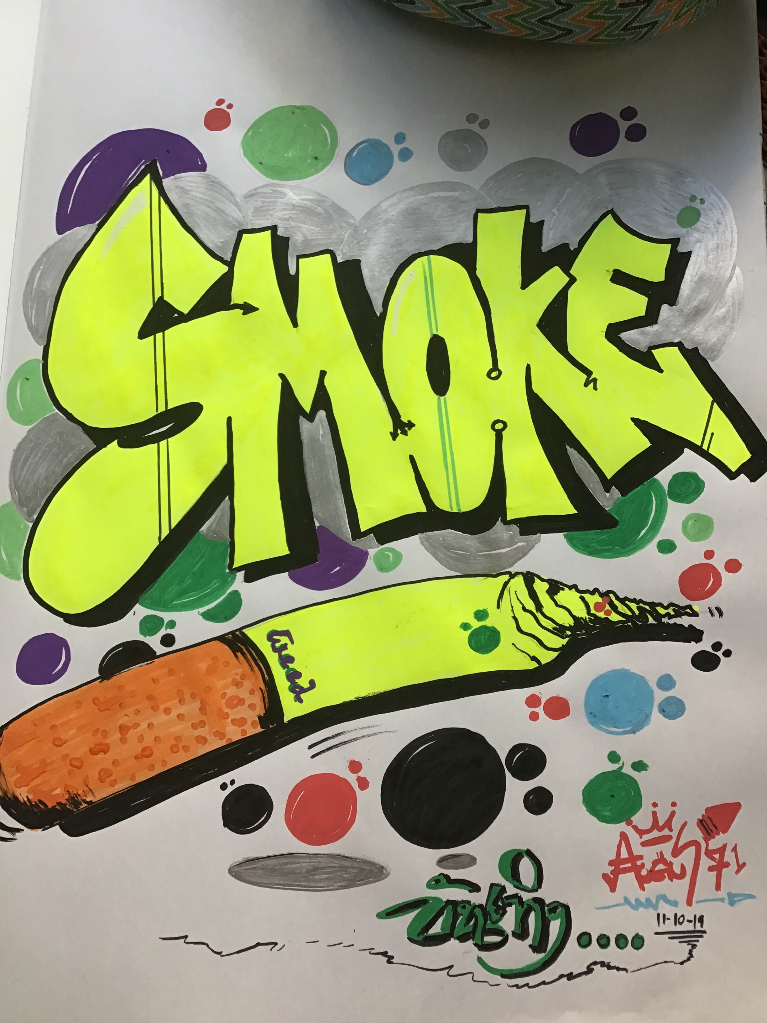 Graffiti Smoke - KibrisPDR