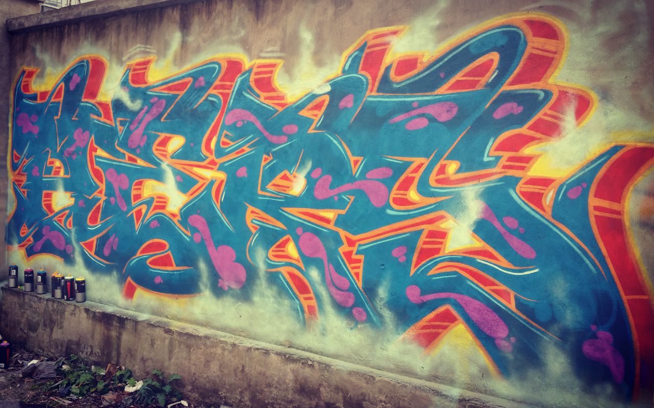 Detail Graffiti Smoke Effect Nomer 27