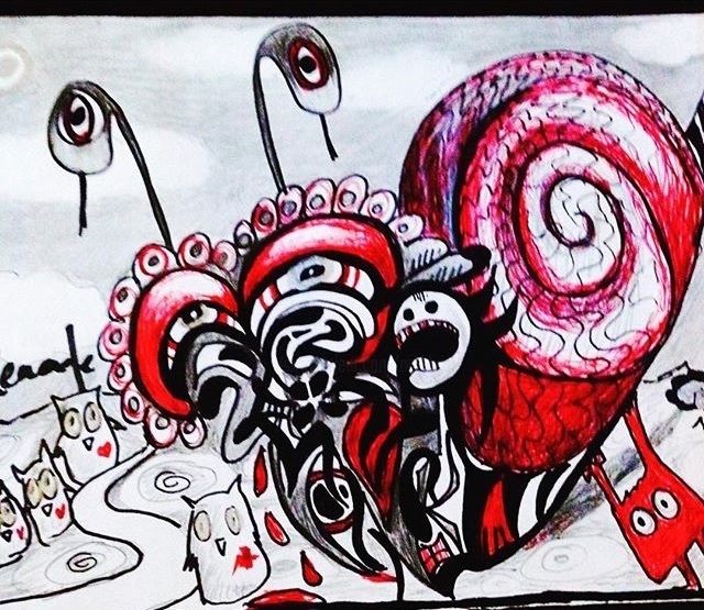 Detail Graffiti Snake Drawing Nomer 19