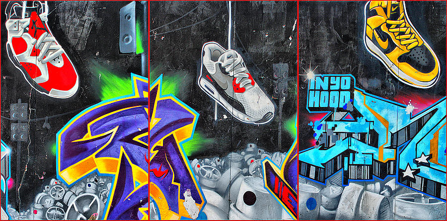 Detail Graffiti Sneakers Nomer 12