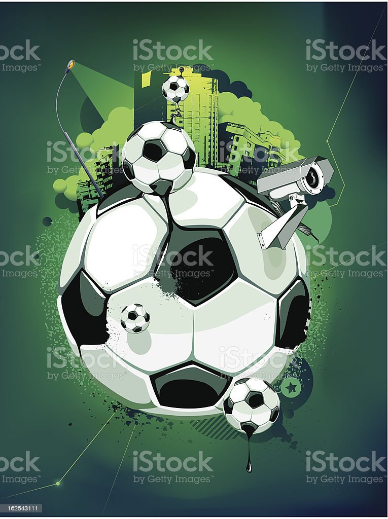 Detail Graffiti Soccer Ball Nomer 30
