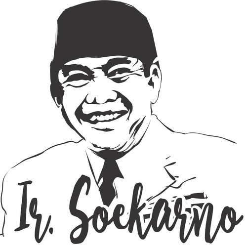 Detail Graffiti Soekarno Nomer 21