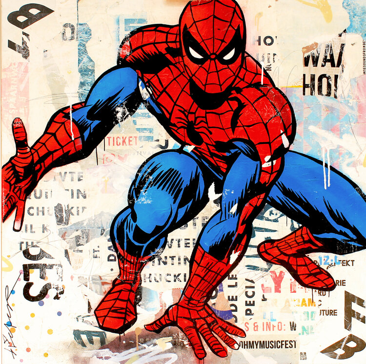Detail Graffiti Spiderman Nomer 11