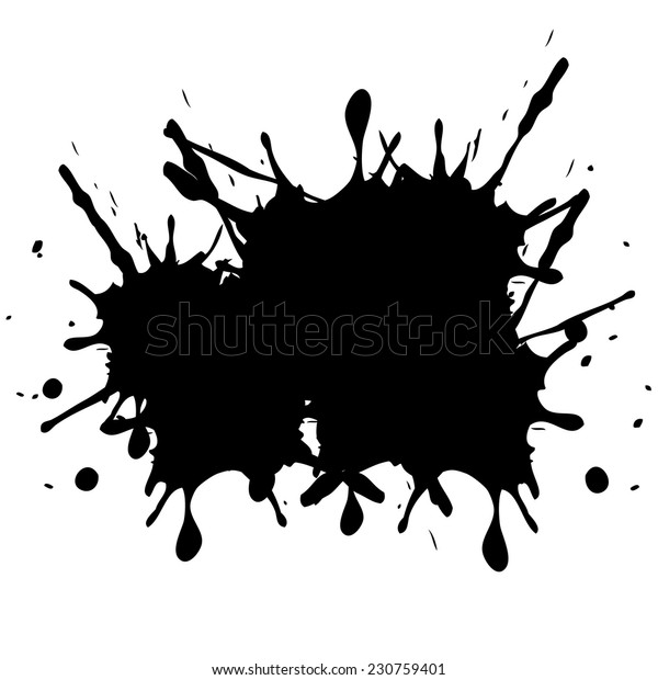 Detail Graffiti Splatter Vector Nomer 6