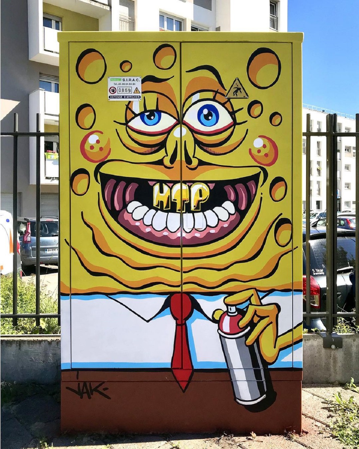 Download Graffiti Spombob Nomer 7