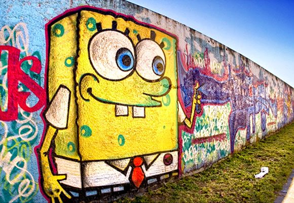 Detail Graffiti Spongebob Stitcy Nomer 5