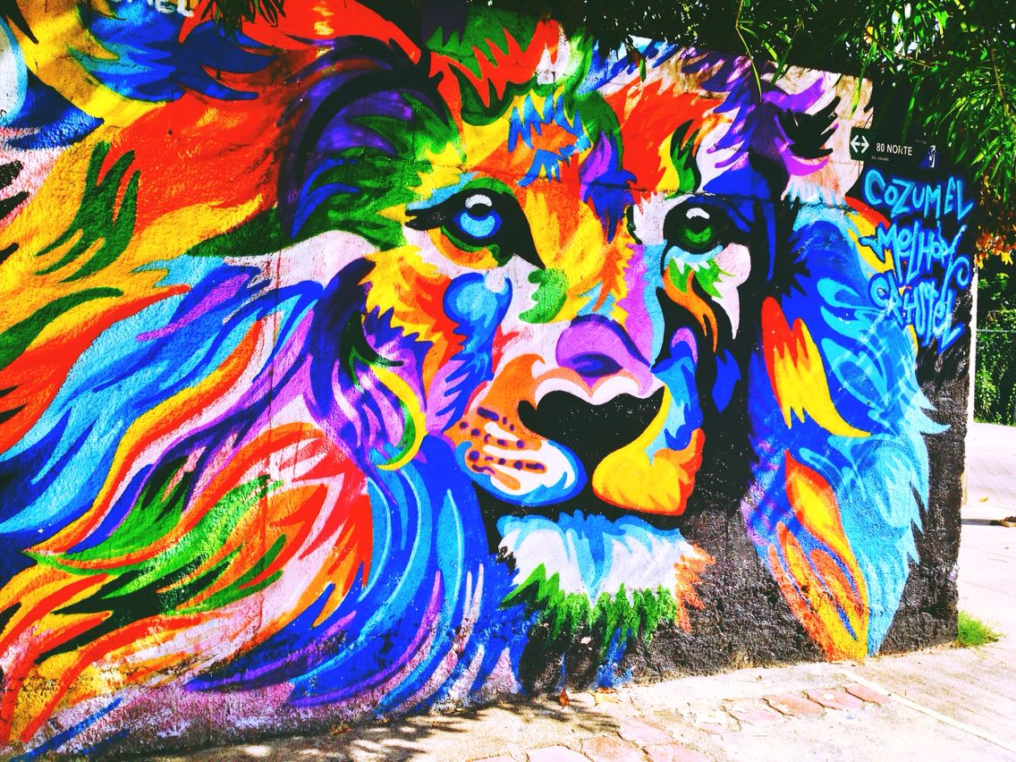 Detail Graffiti Spot Los Leones Nomer 8