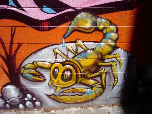 Detail Graffiti Sqorpion Nomer 11